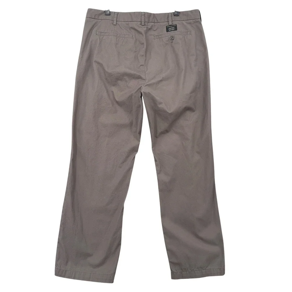Banana Republic Gavin Men 38x30 100% Cotton Brown Chino‎ Pants